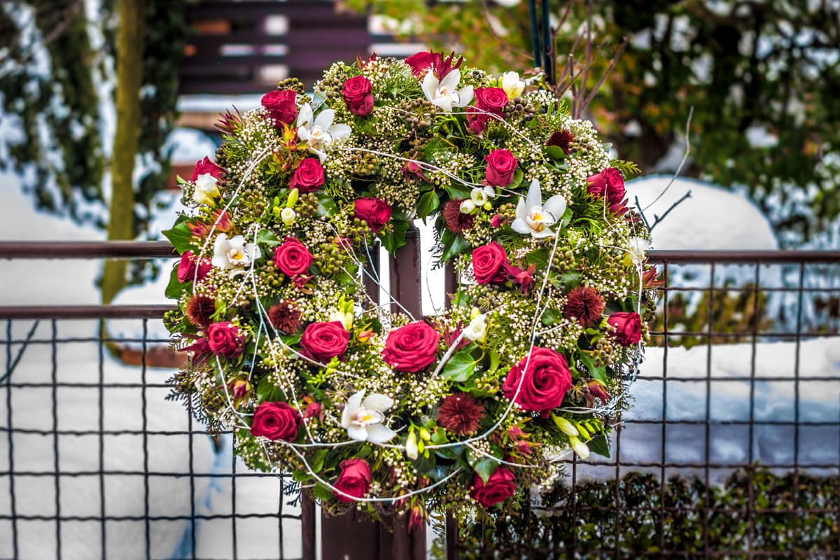 Flores para difuntos en Bergondo